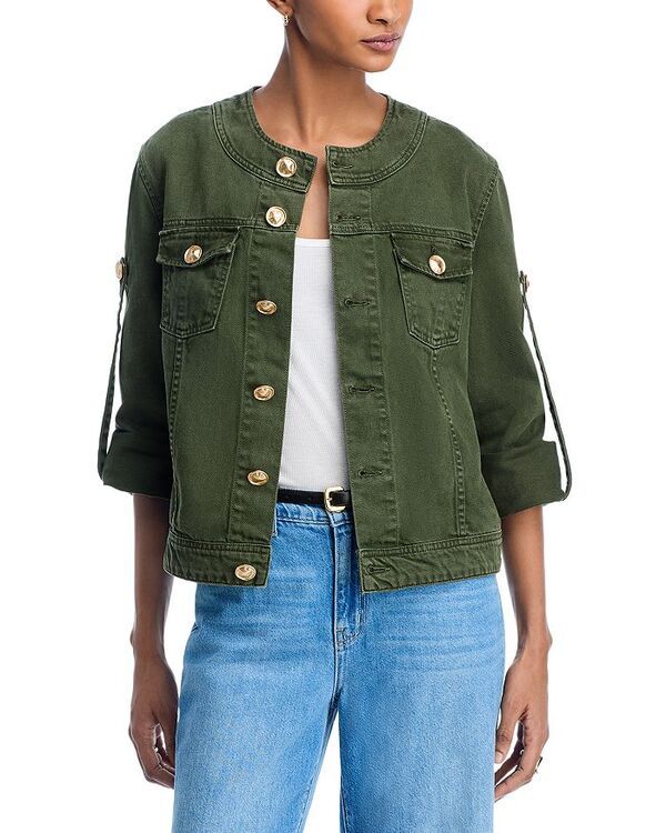 ラジャンス レディース アウター ジャケット・ブルゾン ジャケット LAGENCE Anouk Collarless Jacket Picholine