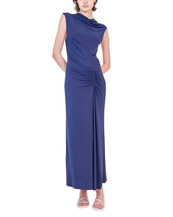 シムカイ レディース トップス ワンピース マキシワンピース ノースリーブ マキシ SIMKHAI Acacia Sleeveless Maxi Dress Midnight