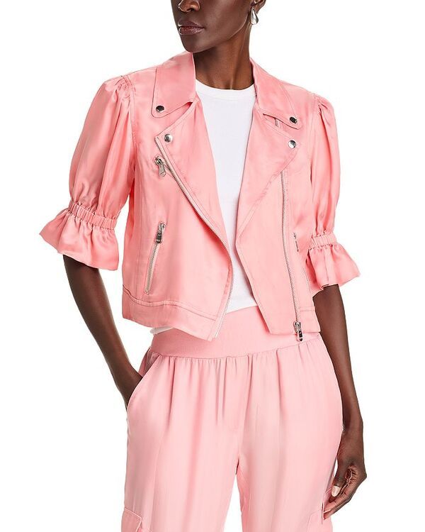 サンク ア セプト レディース アウター ジャケット・ブルゾン ジャケット Cinq a Sept Everlee Jacket Pink Poppy ピンク