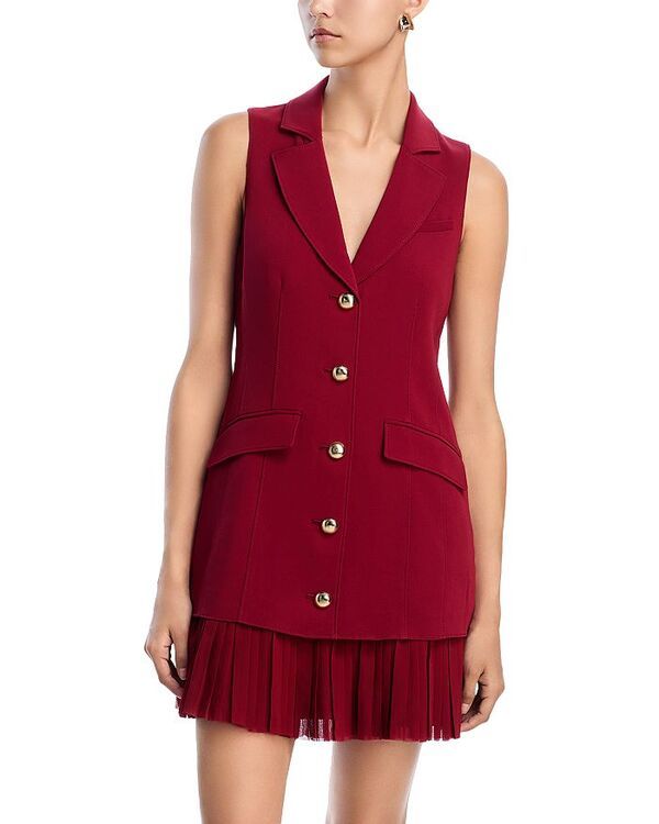 サンク セプト レディース トップス ワンピース Cinq Sept Regan Dress Wineberry