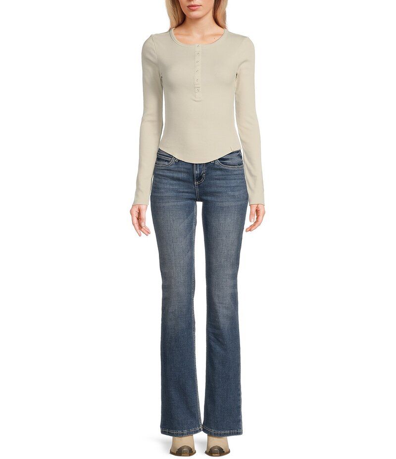 ラングラー レディース ボトムス デニムパンツ ブーツカット ブーツ ジーンズ WranglerR Mae Mid Rise Bootcut Stretch Jeans Deadwood ラングラー レディース ボトムス デニムパンツ ブーツカット ブーツ ジーンズ WranglerR Mae Mid Rise Bootcut Stretch Jeans Deadwood