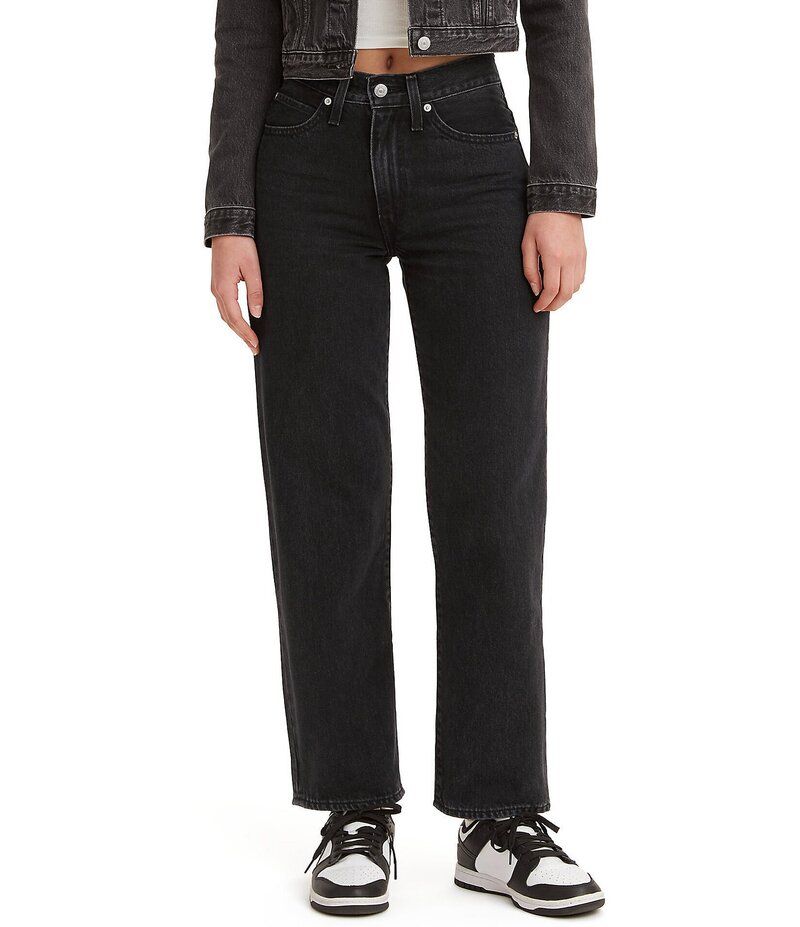 リーバイス レディース ボトムス デニムパンツ リラックスフィット ジーンズ LevisR 94 Mid Rise Relaxed Fit Straight Baggy Jeans Open Mind