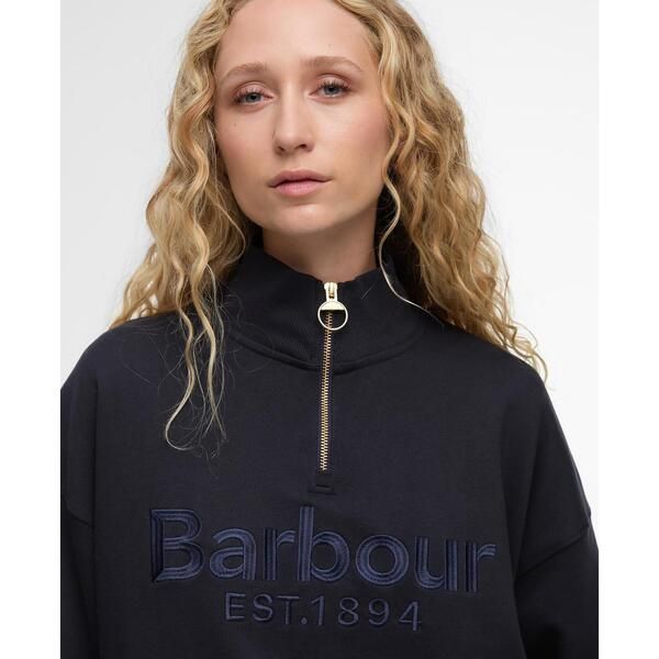 バブアー レディース アウター ニット・セーター Barbour Womensara Jumper Dark Navy ネイビー