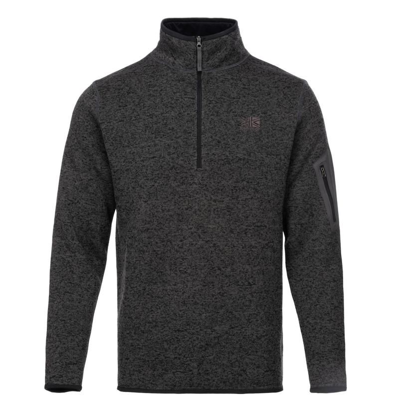 カリマー メンズ アウター パーカー・スウェット フリース Karrimor Orbit Fleece Charcoal Marl チャコール