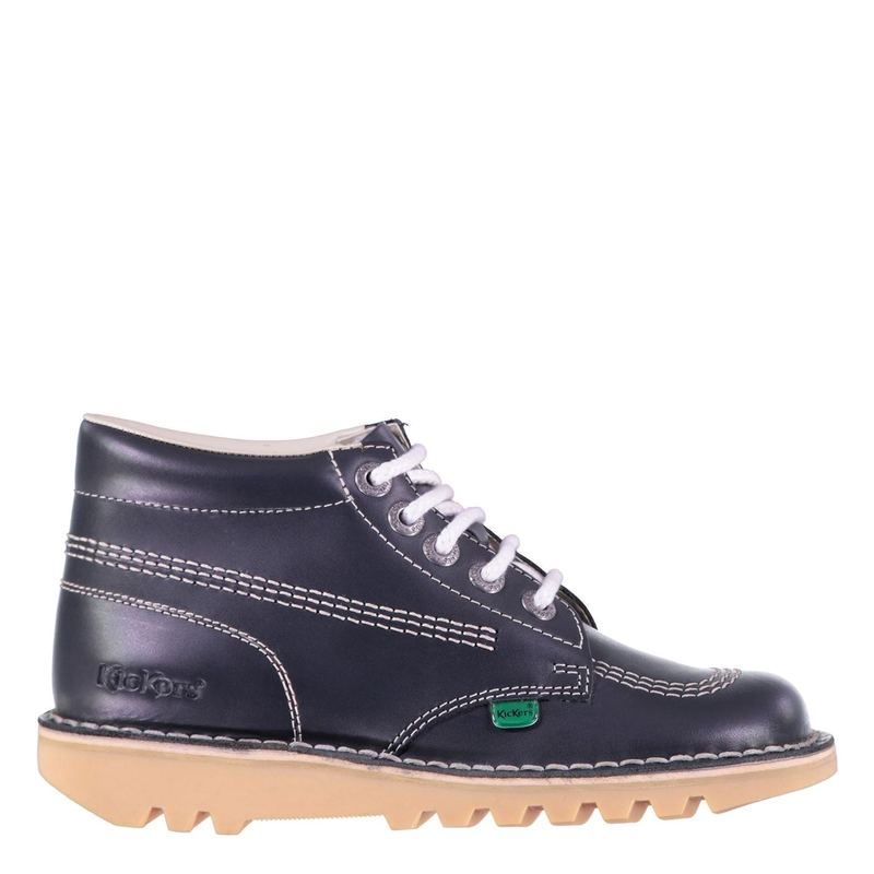 キッカーズ レディース シューズ ブーツ・レインブーツ Kickers Kick Hi Boots Navy ネイビー
