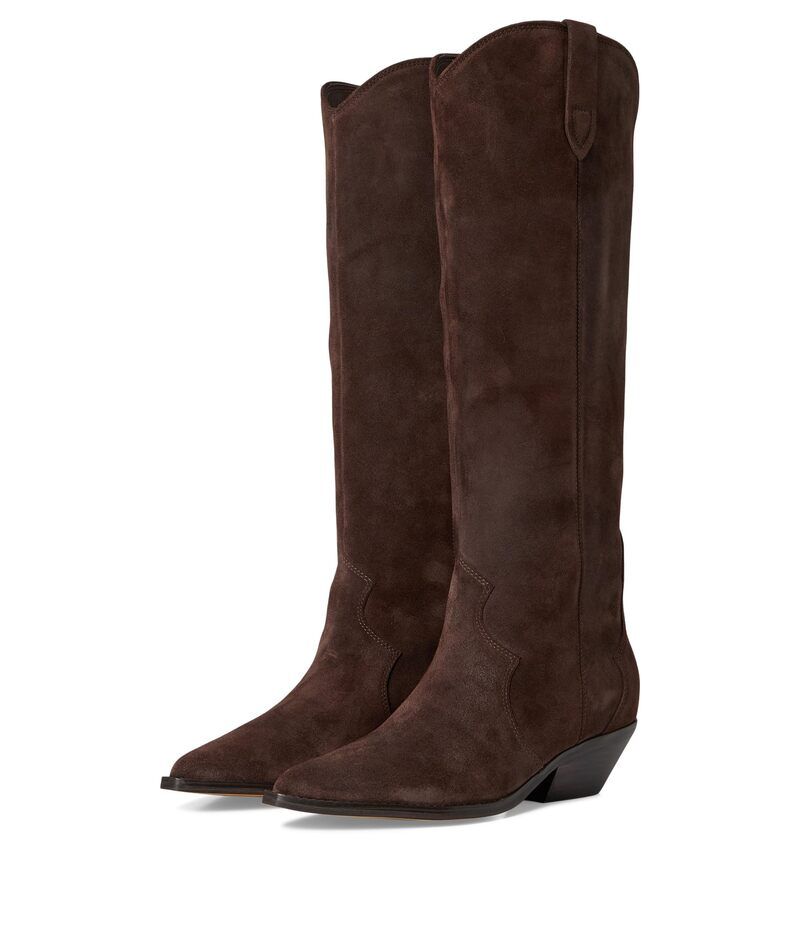 マーク・フィッシャー レディース シューズ ブーツ・レインブーツ Marc Fisher LTD Ander Dark Brown Suede ブラウン