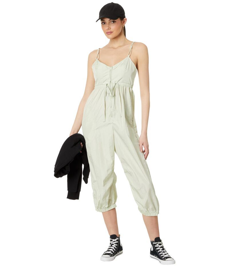 フリーピープル レディース トップス ジャンプスーツ ダウン FP Movement Down To Earth OnePiece Green グリーン