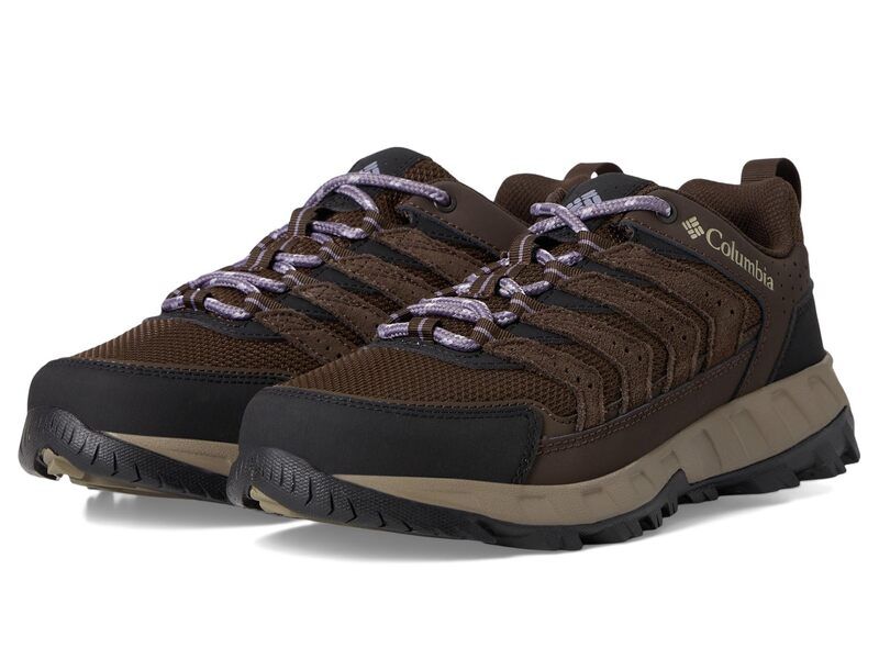 コロンビア レディース シューズ ブーツ・レインブーツ Columbia Strata Trailow CordovanGranite Purple パープル