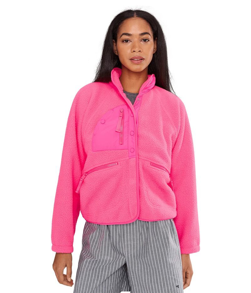 フリーピープル レディース アウター コート ジャケット FP Movement Hithe Slopes Jacket Hot Pink ピンク