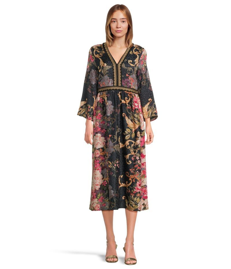 ジョニーワズ レディース トップス ワンピース Johnny Was Kimono Sleeve Dress Cherie Cheri