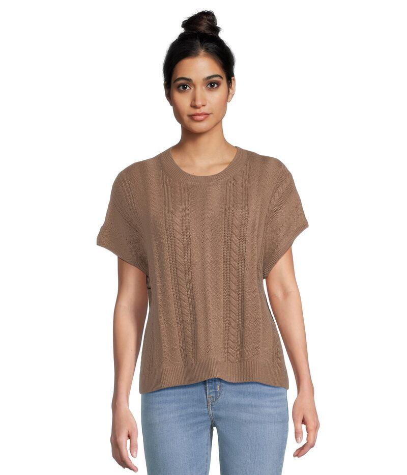 スプレンディット レディース アウター ニット・セーター Splendid Raelynn Sweater Cedar Brown ブラウン