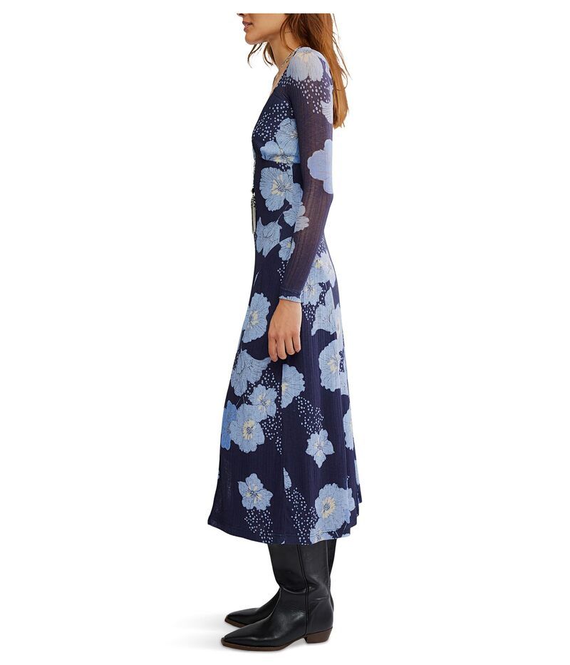フリーピープル レディース トップス ワンピース ミディ Free People Calla Midi Sky Combo