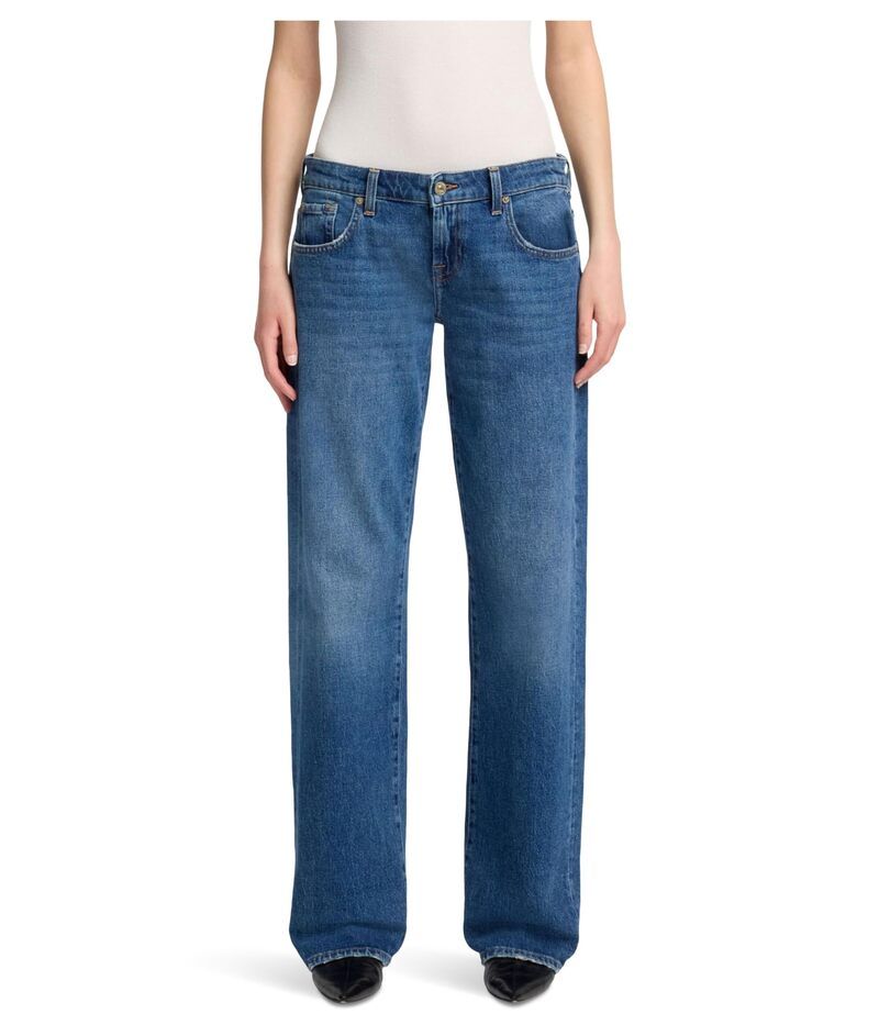 セブンフォーオールマンカインド レディース ボトムス デニムパンツ 7 For All Mankind Low Straight Explorer