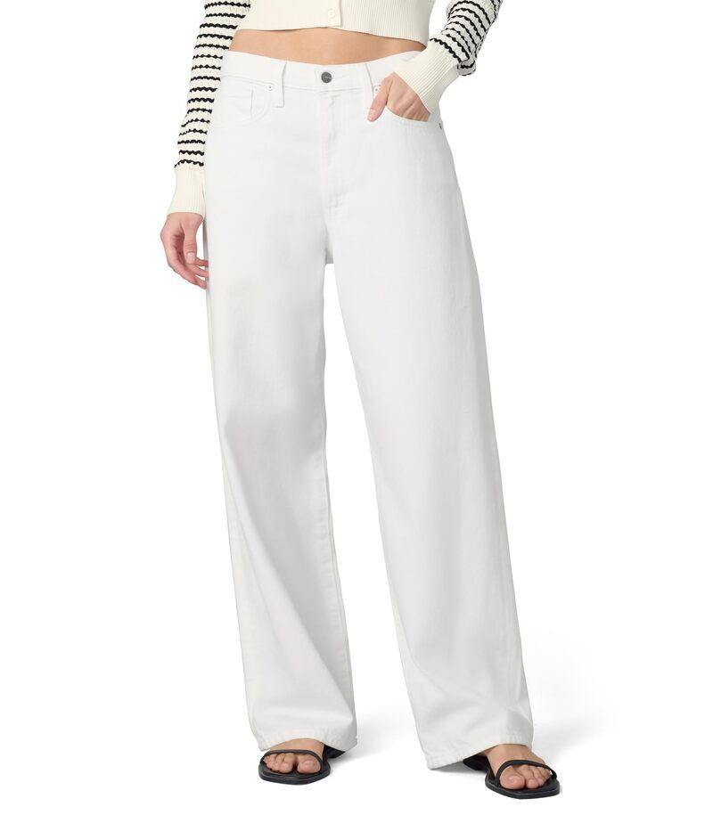 ジョーズジーンズ レディース ボトムス デニムパンツ Joes Jeans The Ryan Low Slung Baggy White ホワイト