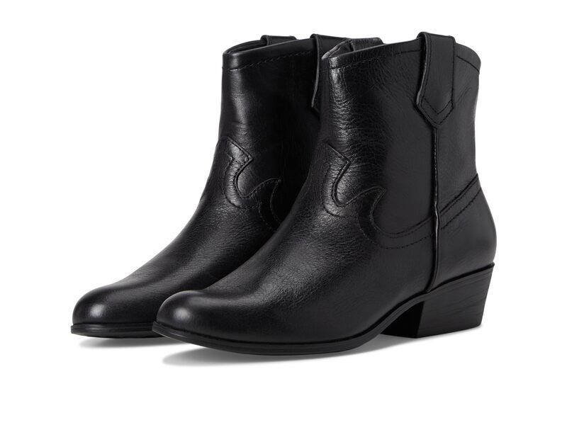 エアロソールズ レディース シューズ ブーツ・レインブーツ Aerosoles Credo Black Burnished Leather ブラック