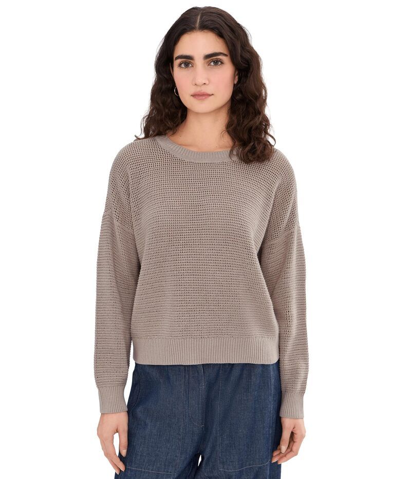 エイリーンフィッシャー レディース アウター ニット・セーター クルーネック コットン Eileen Fisher Peruvian Cotton Blend Crew Neck Sweater Do 38,870円