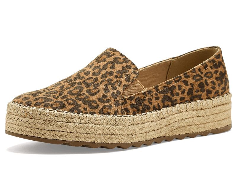 ジュルネ コレクション レディース シューズ スリッポン・ローファー Journee Collection Catalina Leopard アニマル