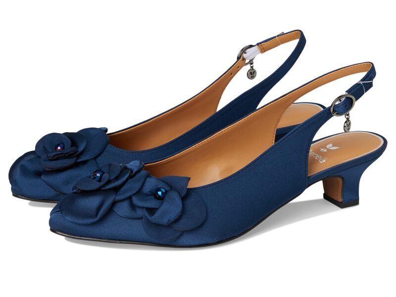 ジェイレニー レディース シューズ ヒール J Renee Jozey Navy ネイビー