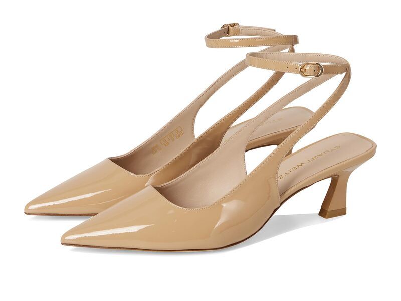 スチュアート ワイツマン レディース シューズ ヒール Stuart Weitzman Vinnie 50 Strapump Adobe