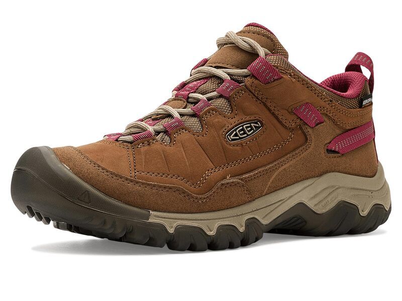 キーン レディース シューズ ブーツ・レインブーツ KEEN Targhee IV Waterproof Hiking Shoes BisonBeaujolai