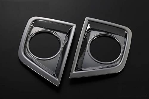 R◆LA900S/LA910S タフト フォグランプカバー ABS樹脂製 (ブラッククローム)