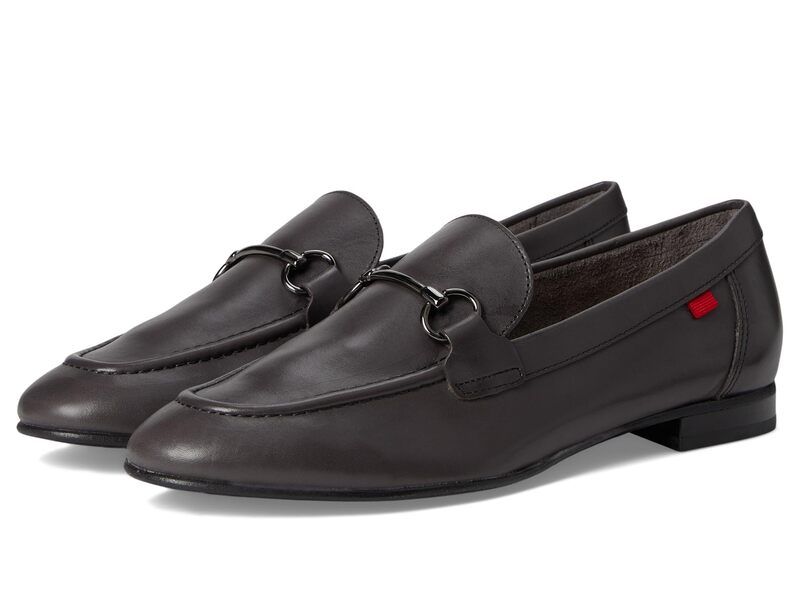 マークジョセフニューヨーク レディース シューズ スリッポン・ローファー Marc Joseph New York Deal Road Grey Napa グレー