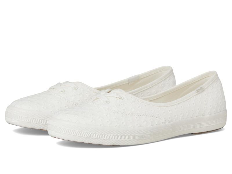 ケッズ レディース シューズ スニーカー ミニ Keds The Mini Snow White Eyel ホワイト