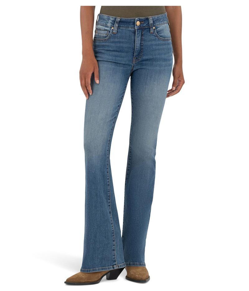 カットフロムザクロス レディース ボトムス デニムパンツ ブーツカット ブーツ KUT from the Kloth Natalie High Rise Fab Bootcut Interactive