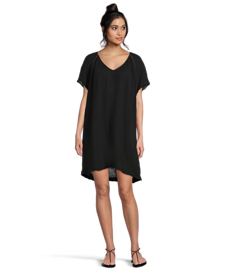 マイケルスターズ レディース トップス ワンピース ミニ Michael Starsky Mini Dress Black ブラック