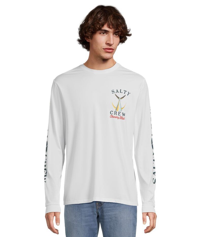ソルティークルー メンズ トップス シャツ Salty Crew Tailed Long Sleeve Sunshirt White 1 ホワイト