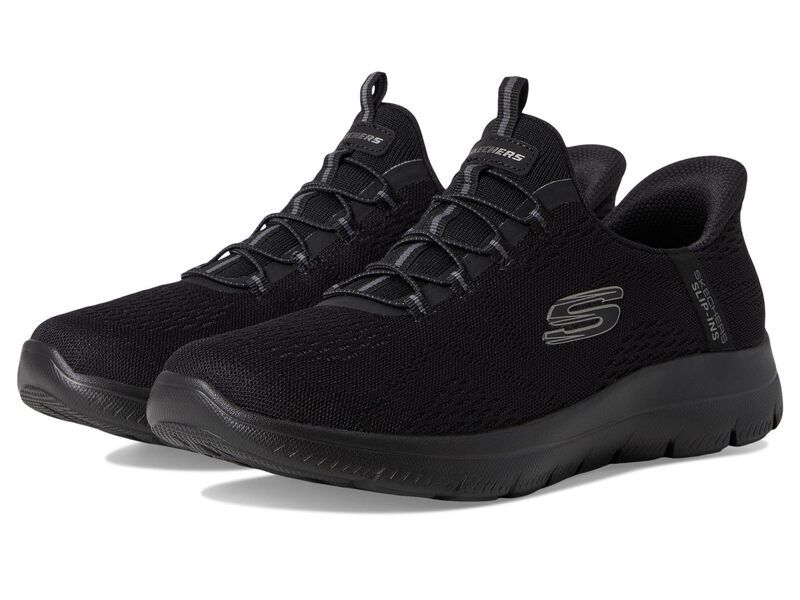 スケッチャーズ レディース シューズ スニーカー SKECHERS Summitsdream Chaser Hands Free Slipins Black ブラック