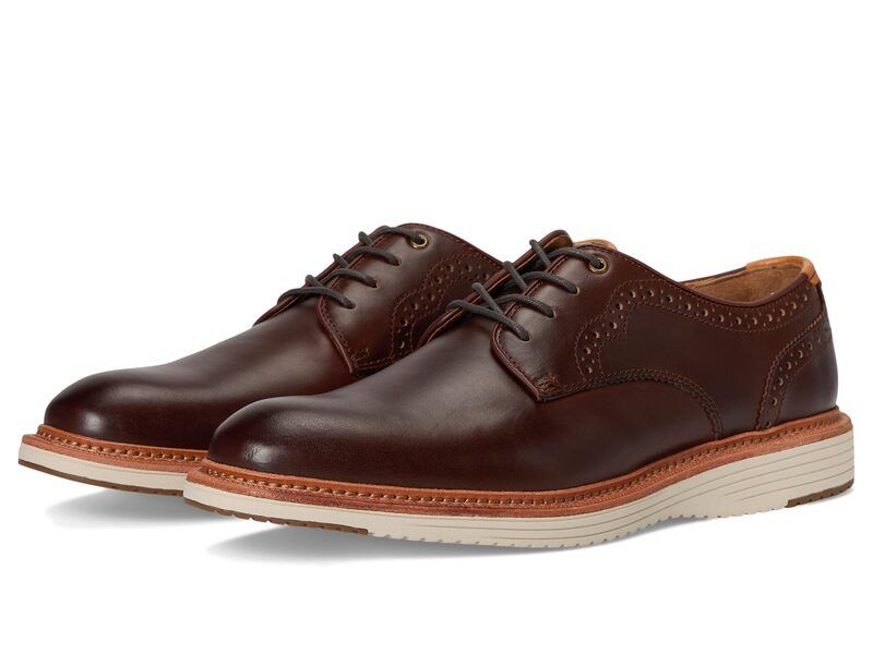 ジョンストンアンドマーフィー メンズ シューズ オックスフォード Johnston Murphy Upton 175th Plain Toe Tan Oiled Ameri タン