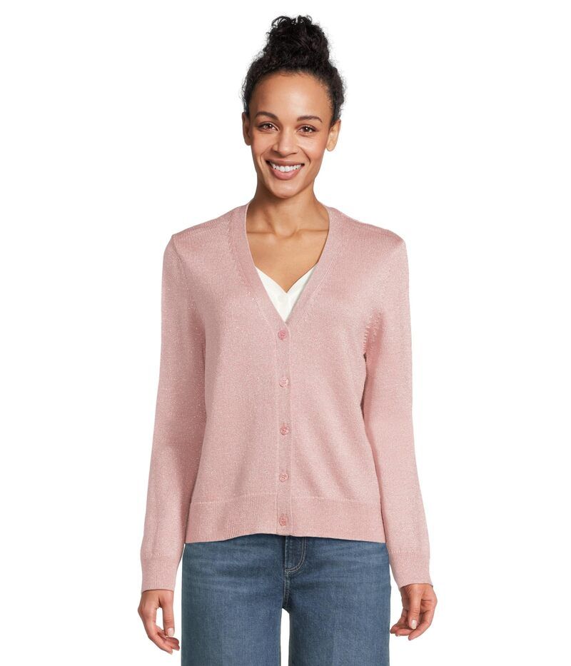 マイケルスターズ レディース アウター ニット・セーター カーディガン Michael Stars Ruiz Cardigan Lychee