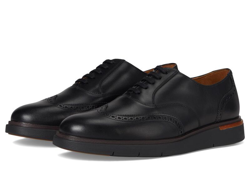アレン エドモンズ メンズ シューズ スニーカー オックスフォード Allen Edmonds Carson Wing Oxford Shoes Black Leather ブラック