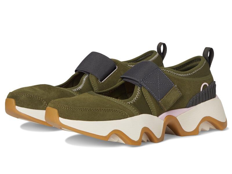 ソレル レディース シューズ スニーカー SOREL Kinetic Impact II MJ Utility GreenG グリーン
