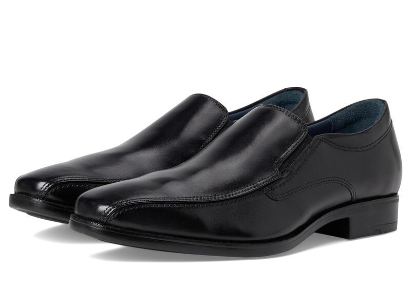 ジョンストンアンドマーフィー メンズ シューズ オックスフォード Johnston Murphy Gibbons RunOff Black Full Grai ブラック