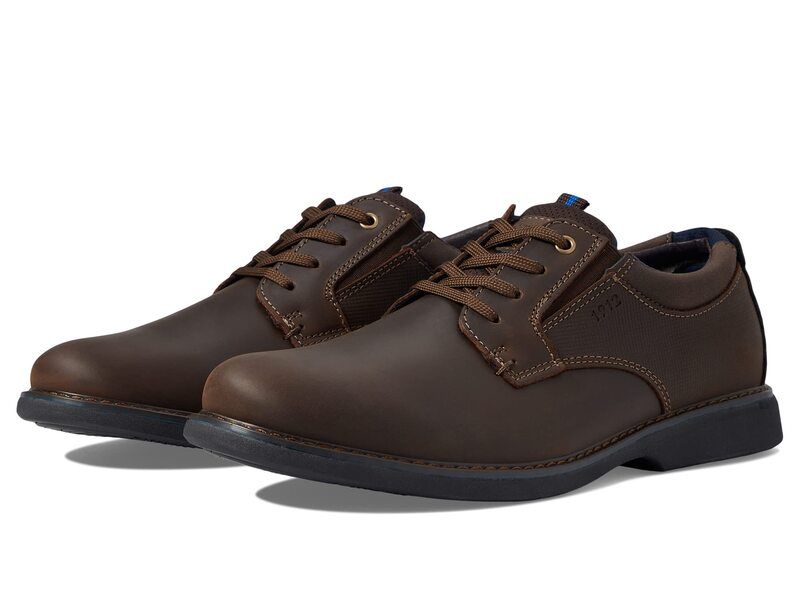 ノンブッシュ メンズ シューズ オックスフォード Nunn Bush Otto Plain Toe Oxford Brown Crazy Hor ブラウン
