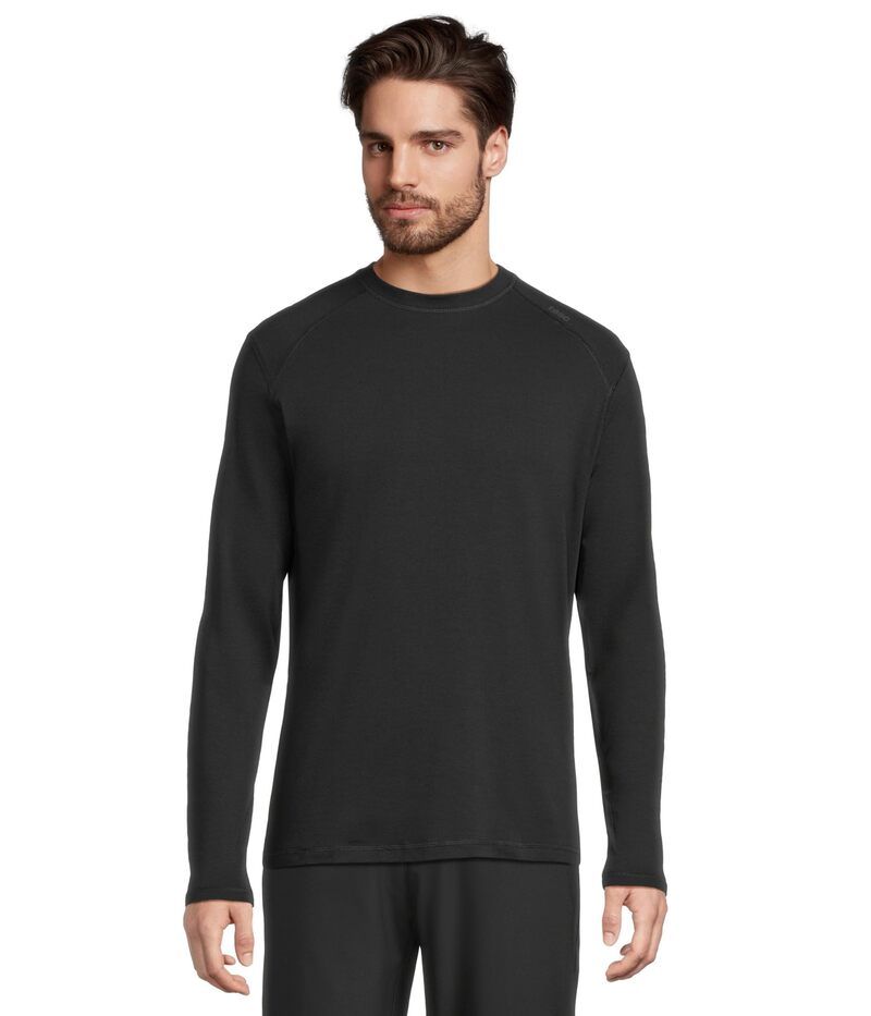 タスクパフォーマンス メンズ トップス シャツ tasc Performance Carrollton Long Sleeve Fitness TShirt Black ブラック