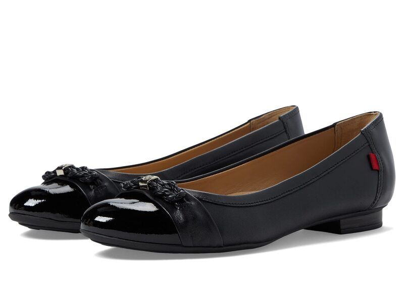 マークジョセフニューヨーク レディース シューズ サンダル Marc Joseph New York Park Ave Flat Black NappaPatent ブラック