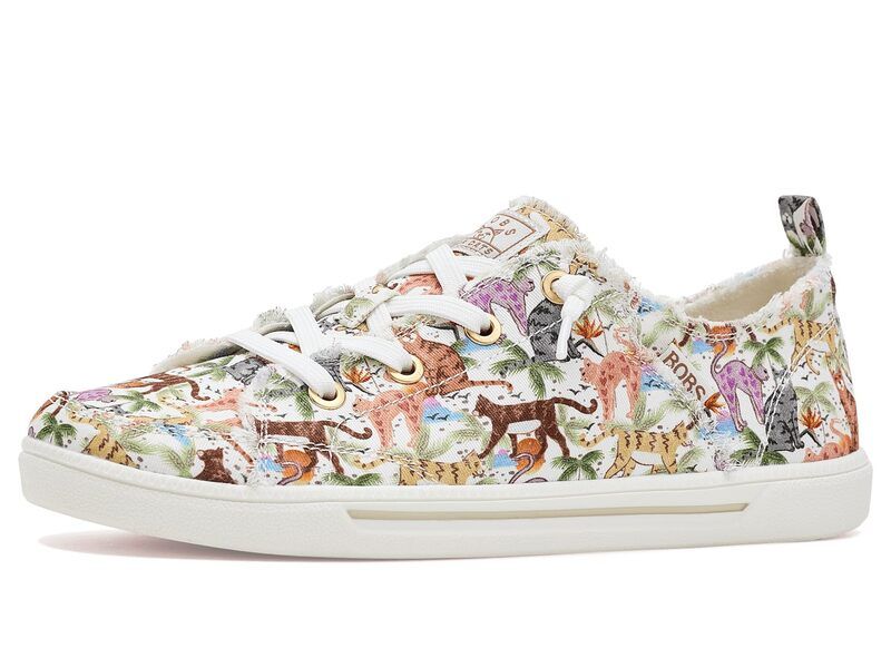スケッチャーズ レディース シューズ スニーカー BOBS from SKECHERS Bobs B Cute 20 Jungle Steps White Multi ホワイト