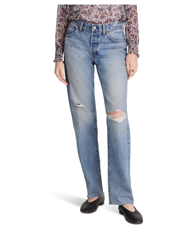 メイドウェル レディース ボトムス デニムパンツ Madewell Dean Easy Straight Jean in Nickelsville Wash Nickelsville Wash 11,665円