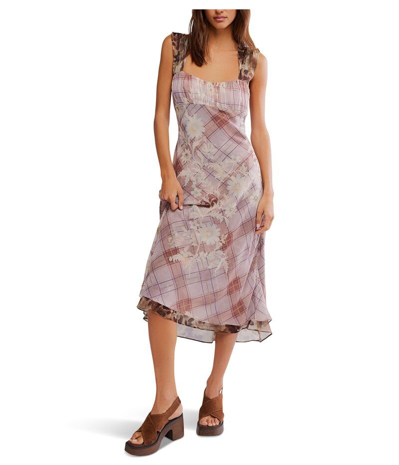 フリーピープル レディース トップス ワンピース ミディ Free People Morning Dew Midi Autumn Combo