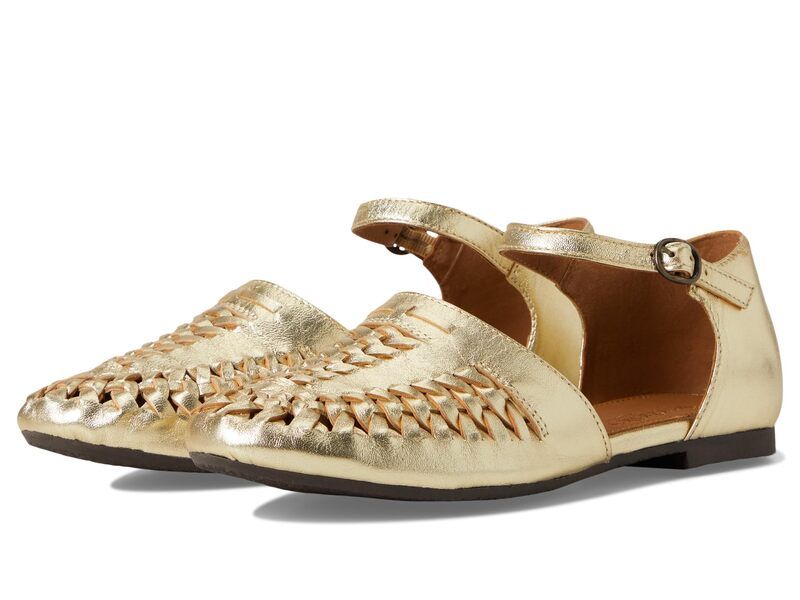 セイシェルズ レディース シューズ スニーカー Seychelles Crimson Gold Metallic Leather ゴールド