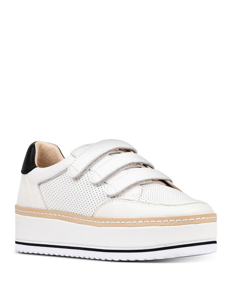 ドナルドプリネール レディース シューズ スニーカー プラットフォーム レザー Donald Pliner Womens Dreamboat Leather Platform Sneakers Off
