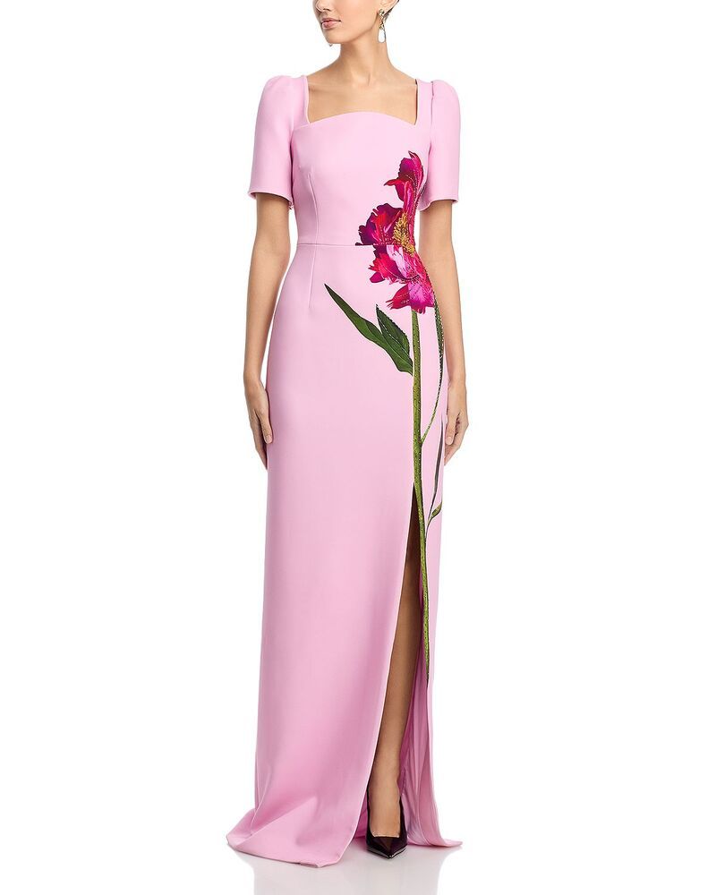 テリジョンバイリッキーフリーマン レディース トップス ワンピース クレープ フラワー柄 フラワー Teri Jon by Rickie Freeman Digital Floral Crepe Co