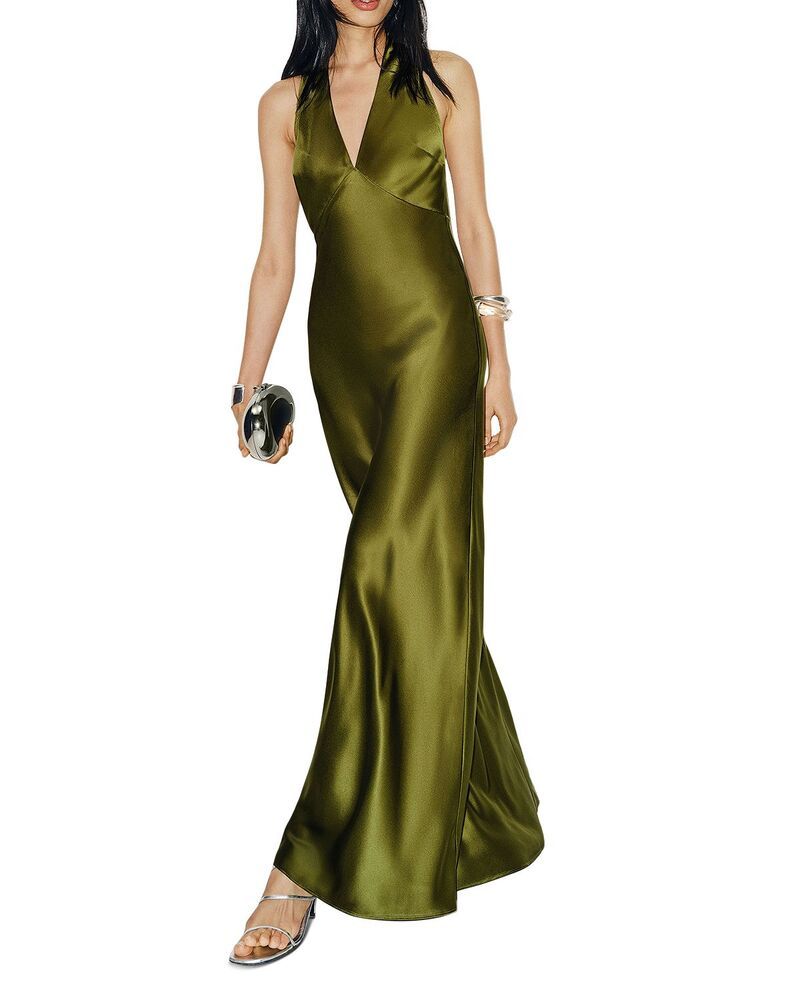 リフォーメーション レディース トップス ワンピース シルク Reformation Daniela Silk Dress Pear
