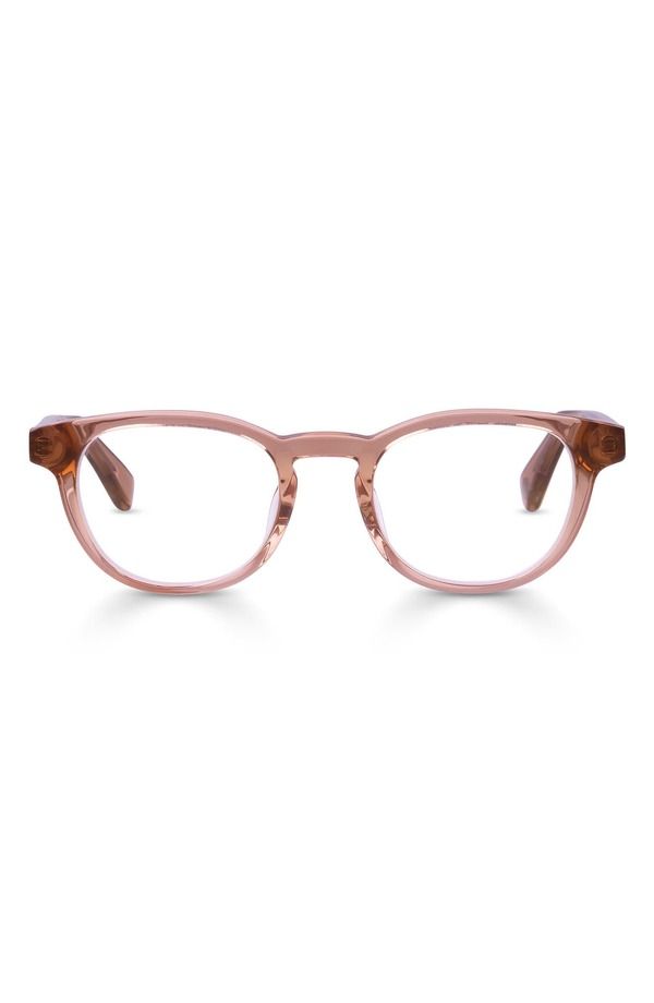アイブブス レディース アクセサリー サングラス・アイウェア eyebobs Clearly 46mm Round Readinglasses Rose Crystal