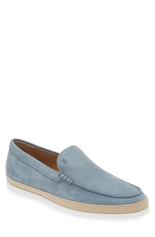 トッズ メンズ シューズ スニーカー Tods Pantofola SlipOn Sneaker Avio Chiaro