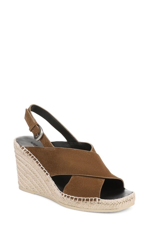 ヴィンス レディース シューズ サンダル Vince Georgia Espadrille Wedge Sandal Elmwood