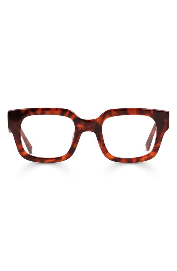 アイブブス レディース アクセサリー サングラス・アイウェア eyebobsquare Off 47mm Small Squareadinglasses Red Orange Tortoise レッド
